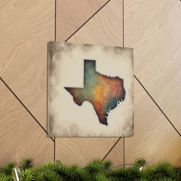 Texas Canvas Gallery Wraps &#8211; Texas Office Living Room Bedroom Wall Decor Home Canvas Art &#8211; Housewarming Gifts &#8211; TX New Home Gifts