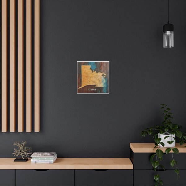 Utah Canvas Gallery Wraps &#8211; Utah Living Room Bedroom Office Wall Decor Home Canvas Art &#8211; Housewarming Gifts &#8211; UT New Home Gifts