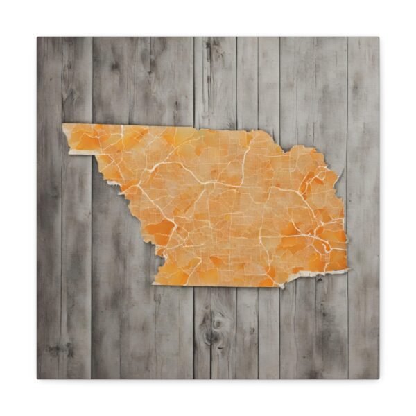 Tennessee Canvas Gallery Wraps &#8211; Tennessee Living Room Wall Decor Bedroom Office Home Canvas Art &#8211; Housewarming Gifts &#8211; TN New Home Gifts