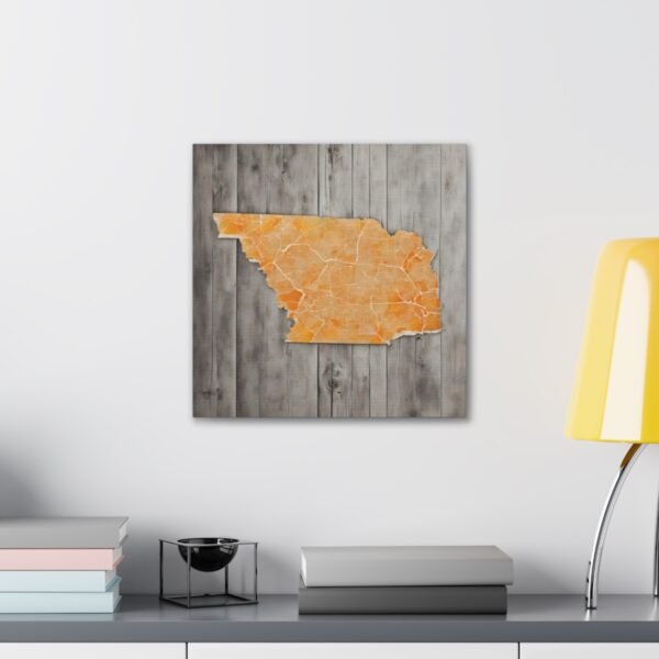 Tennessee Canvas Gallery Wraps &#8211; Tennessee Living Room Wall Decor Bedroom Office Home Canvas Art &#8211; Housewarming Gifts &#8211; TN New Home Gifts