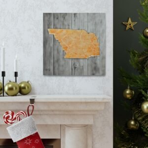 Tennessee Canvas Gallery Wraps &#8211; Tennessee Living Room Wall Decor Bedroom Office Home Canvas Art &#8211; Housewarming Gifts &#8211; TN New Home Gifts