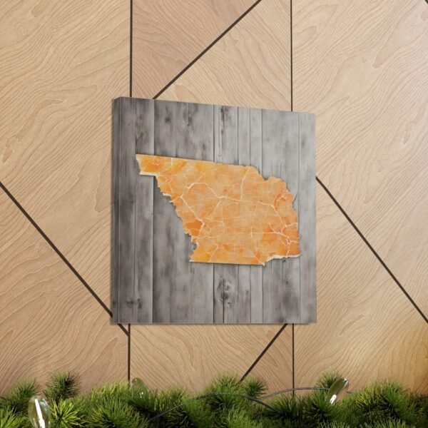 Tennessee Canvas Gallery Wraps &#8211; Tennessee Living Room Wall Decor Bedroom Office Home Canvas Art &#8211; Housewarming Gifts &#8211; TN New Home Gifts