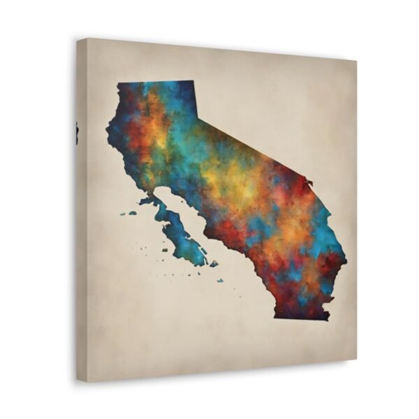 California Canvas Gallery Wraps &#8211; California Living Room Home Office Bedroom Wall Decor Canvas Art &#8211; Housewarming Gifts &#8211; CA New Home Gifts