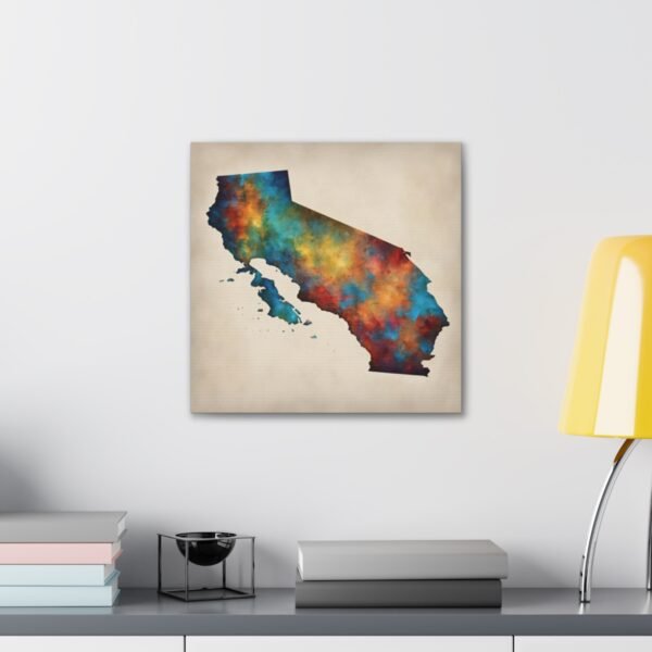 California Canvas Gallery Wraps &#8211; California Living Room Home Office Bedroom Wall Decor Canvas Art &#8211; Housewarming Gifts &#8211; CA New Home Gifts