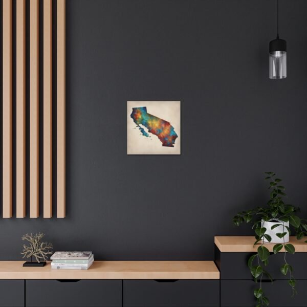 California Canvas Gallery Wraps &#8211; California Living Room Home Office Bedroom Wall Decor Canvas Art &#8211; Housewarming Gifts &#8211; CA New Home Gifts