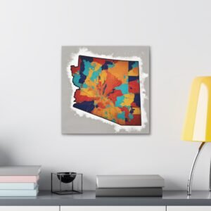 Arizona Canvas Gallery Wraps &#8211; Arizona Bedroom Living Room Home Office Wall Decor Canvas Art &#8211; Housewarming Gifts &#8211; AZ New Home Gifts