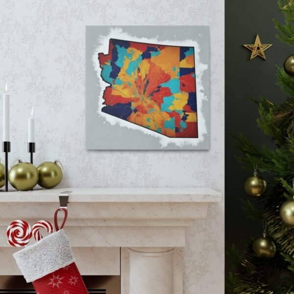 Arizona Canvas Gallery Wraps &#8211; Arizona Bedroom Living Room Home Office Wall Decor Canvas Art &#8211; Housewarming Gifts &#8211; AZ New Home Gifts