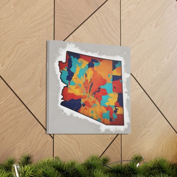 Arizona Canvas Gallery Wraps &#8211; Arizona Bedroom Living Room Home Office Wall Decor Canvas Art &#8211; Housewarming Gifts &#8211; AZ New Home Gifts