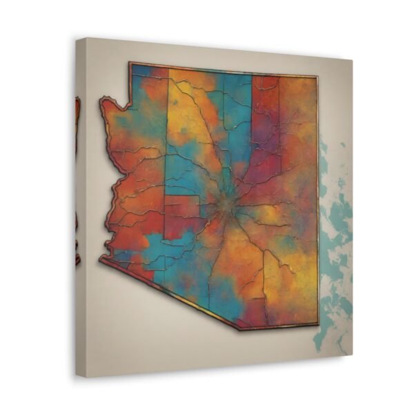 Arizona Canvas Gallery Wraps &#8211; Arizona Living Room Home Office Bedroom Wall Decor Canvas Art &#8211; Housewarming Gifts &#8211; AZ New Home Gifts