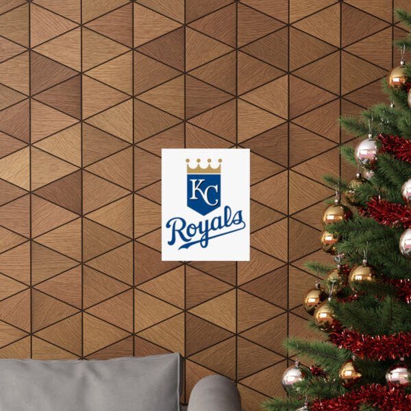 MLB Team Logos Kansas City Royals Painting Bedroom Living Room Wall Art Décor Matte Vertical Posters