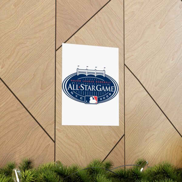 MLB Team Logos All-Star Game Painting Bedroom Living Room Wall Art Décor Matte Vertical Posters