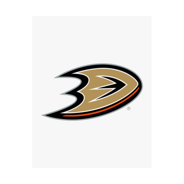 NHL Team Logos Anaheim Ducks Painting Bedroom Living Room Wall Art Décor Matte Vertical Posters