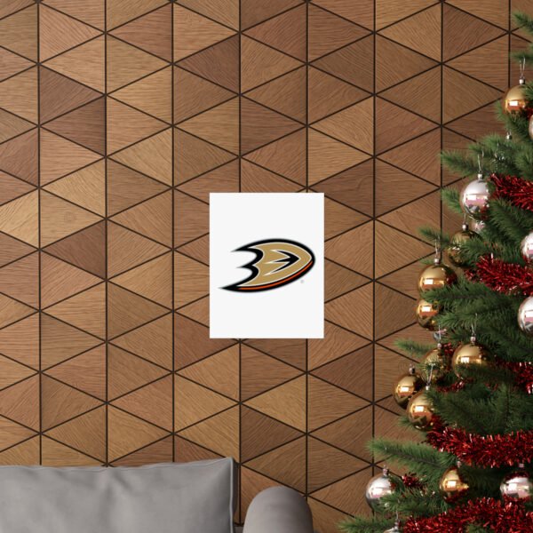 NHL Team Logos Anaheim Ducks Painting Bedroom Living Room Wall Art Décor Matte Vertical Posters