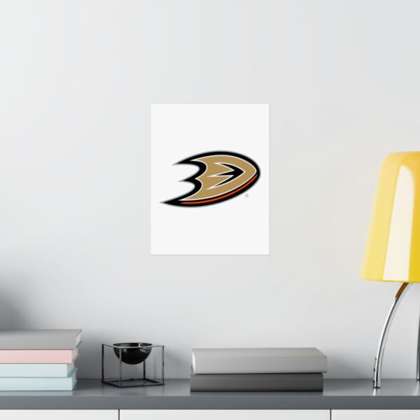 NHL Team Logos Anaheim Ducks Painting Bedroom Living Room Wall Art Décor Matte Vertical Posters