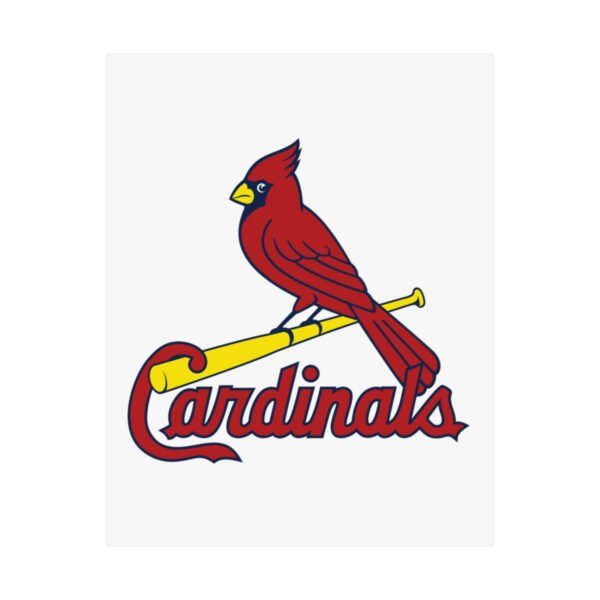 MLB Team Logos St. Louis Cardinals Painting Bedroom Living Room Wall Art Décor Matte Vertical Posters