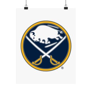 NHL Team Logos Buffalo Sabres Painting Bedroom Living Room Wall Art Décor Matte Vertical Posters