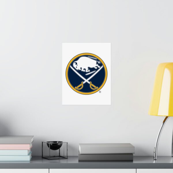 NHL Team Logos Buffalo Sabres Painting Bedroom Living Room Wall Art Décor Matte Vertical Posters
