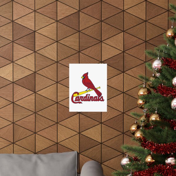 MLB Team Logos St. Louis Cardinals Painting Bedroom Living Room Wall Art Décor Matte Vertical Posters