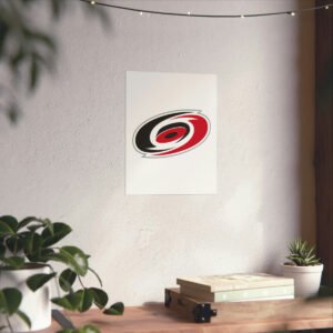 NHL Team Logos Carolina Hurricanes Painting Bedroom Living Room Wall Art Décor Matte Vertical Posters