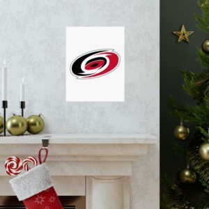 NHL Team Logos Carolina Hurricanes Painting Bedroom Living Room Wall Art Décor Matte Vertical Posters
