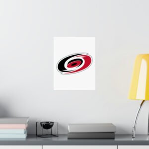 NHL Team Logos Carolina Hurricanes Painting Bedroom Living Room Wall Art Décor Matte Vertical Posters
