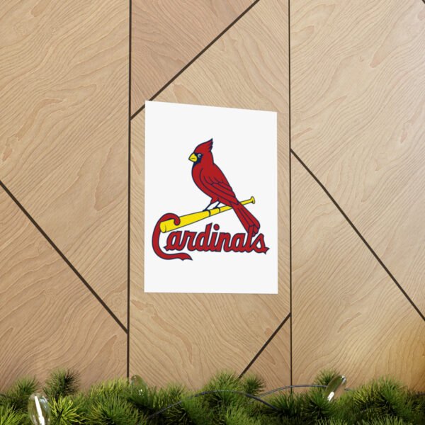 MLB Team Logos St. Louis Cardinals Painting Bedroom Living Room Wall Art Décor Matte Vertical Posters