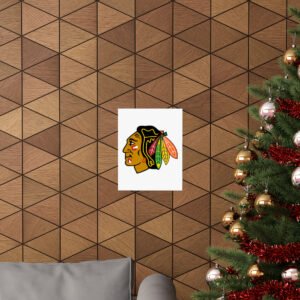 NHL Team Logos Chicago Blackhawks Painting Bedroom Living Room Wall Art Décor Matte Vertical Posters