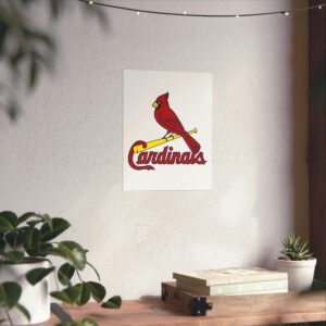 MLB Team Logos St. Louis Cardinals Painting Bedroom Living Room Wall Art Décor Matte Vertical Posters