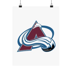 NHL Team Logos Colorado Avalanche Painting Bedroom Living Room Wall Art Décor Matte Vertical Posters