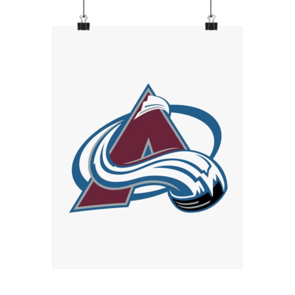 NHL Team Logos Colorado Avalanche Painting Bedroom Living Room Wall Art Décor Matte Vertical Posters