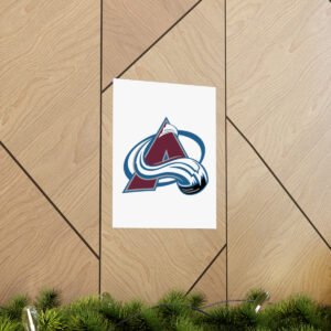 NHL Team Logos Colorado Avalanche Painting Bedroom Living Room Wall Art Décor Matte Vertical Posters