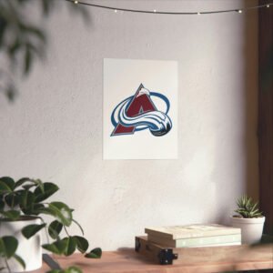 NHL Team Logos Colorado Avalanche Painting Bedroom Living Room Wall Art Décor Matte Vertical Posters