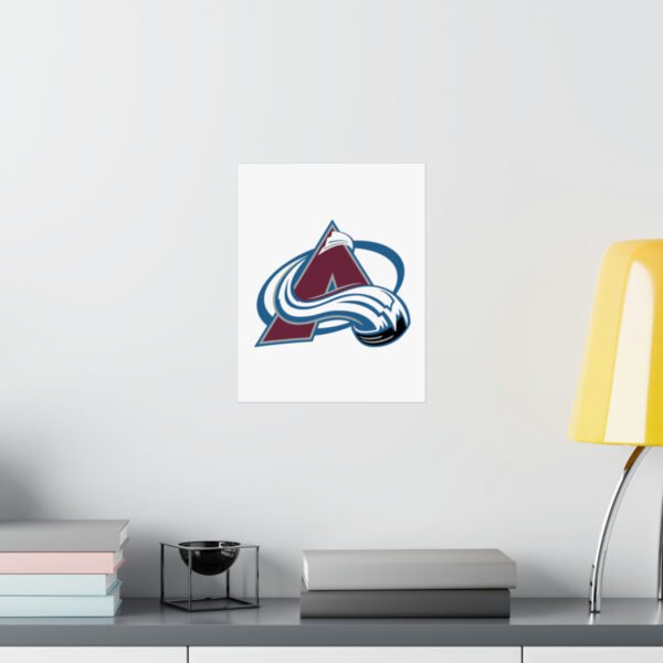 NHL Team Logos Colorado Avalanche Painting Bedroom Living Room Wall Art Décor Matte Vertical Posters