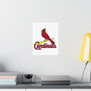 MLB Team Logos St. Louis Cardinals Painting Bedroom Living Room Wall Art Décor Matte Vertical Posters