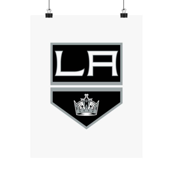 NHL Team Logos Los Angeles Kings Painting Bedroom Living Room Wall Art Décor Matte Vertical Posters