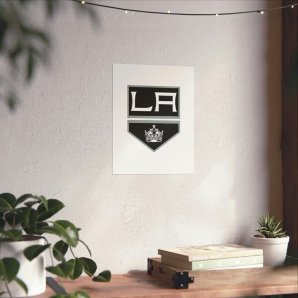NHL Team Logos Los Angeles Kings Painting Bedroom Living Room Wall Art Décor Matte Vertical Posters