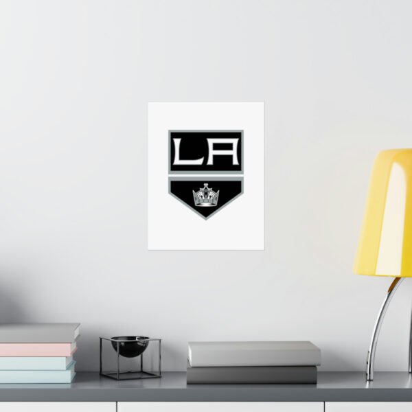 NHL Team Logos Los Angeles Kings Painting Bedroom Living Room Wall Art Décor Matte Vertical Posters