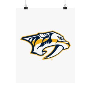 NHL Team Logos Nashville Predators Painting Bedroom Living Room Wall Art Décor Matte Vertical Posters