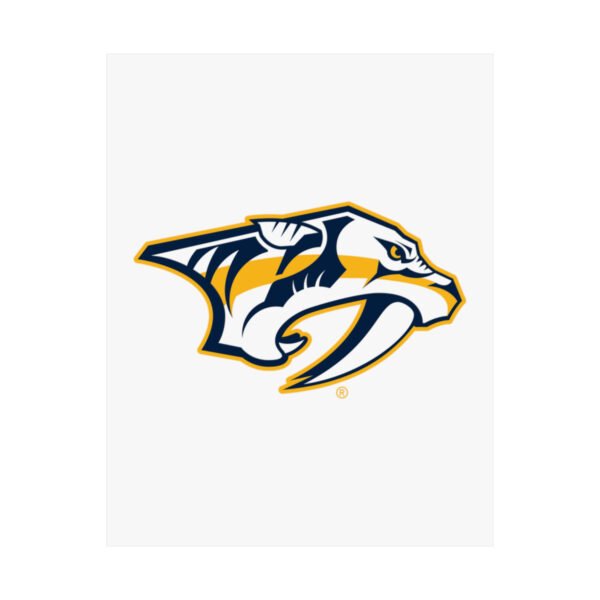 NHL Team Logos Nashville Predators Painting Bedroom Living Room Wall Art Décor Matte Vertical Posters