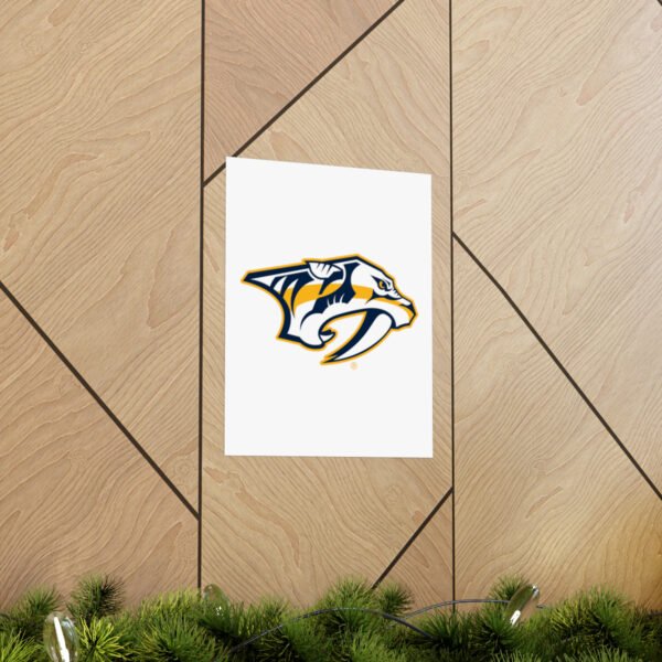 NHL Team Logos Nashville Predators Painting Bedroom Living Room Wall Art Décor Matte Vertical Posters