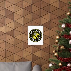 MLS Team Logos Columbus Crew Painting Bedroom Living Room Wall Art Décor Matte Vertical Posters