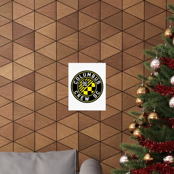 MLS Team Logos Columbus Crew Painting Bedroom Living Room Wall Art Décor Matte Vertical Posters