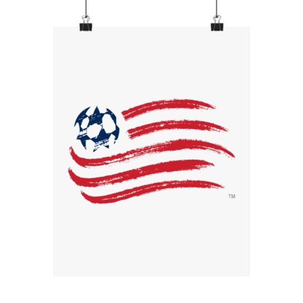 MLS Team Logos New England Revolution Painting Bedroom Living Room Wall Art Décor Matte Vertical Posters