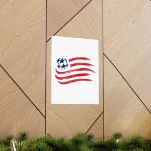 MLS Team Logos New England Revolution Painting Bedroom Living Room Wall Art Décor Matte Vertical Posters