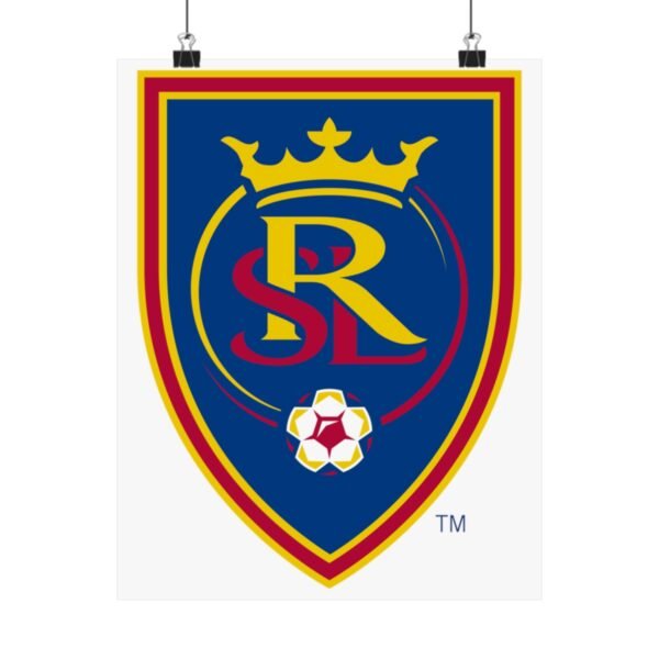 MLS Team Logos Real Salt Lake Painting Bedroom Living Room Wall Art Décor Matte Vertical Posters