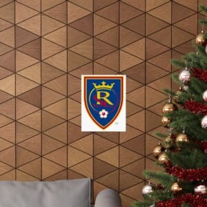 MLS Team Logos Real Salt Lake Painting Bedroom Living Room Wall Art Décor Matte Vertical Posters
