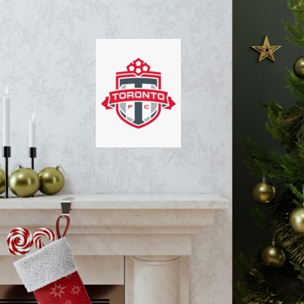 MLS Team Logos Toronto FC Painting Bedroom Living Room Wall Art Décor Matte Vertical Posters