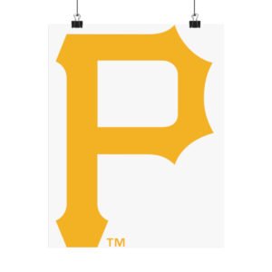 MLB Team Logos Pittsburgh Pirates Painting Bedroom Living Room Wall Art Décor Matte Vertical Posters