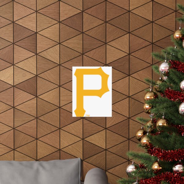 MLB Team Logos Pittsburgh Pirates Painting Bedroom Living Room Wall Art Décor Matte Vertical Posters