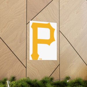 MLB Team Logos Pittsburgh Pirates Painting Bedroom Living Room Wall Art Décor Matte Vertical Posters